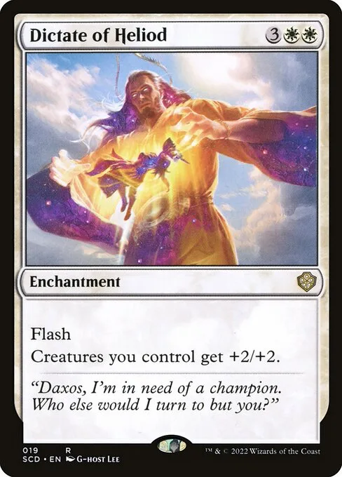 Dictate of Heliod · Starter Commander Decks 19/352
