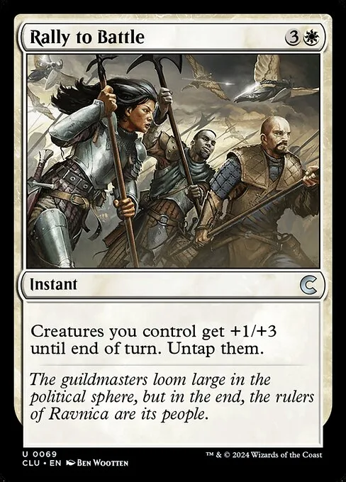 Rally to Battle · Ravnica: Clue Edition 69/284