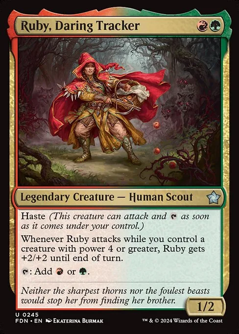 Ruby, Daring Tracker · Foundations 245/771