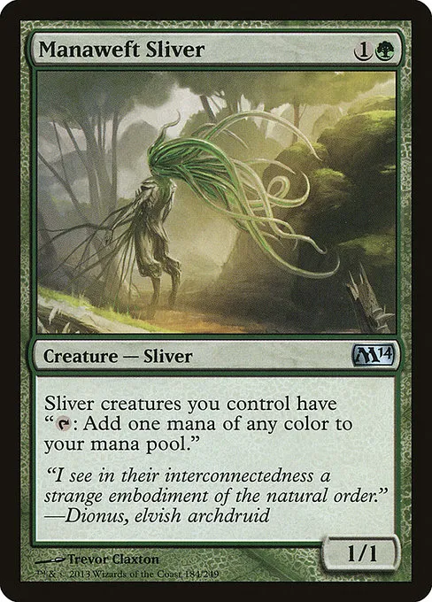 Manaweft Sliver · Magic 2014 184/249