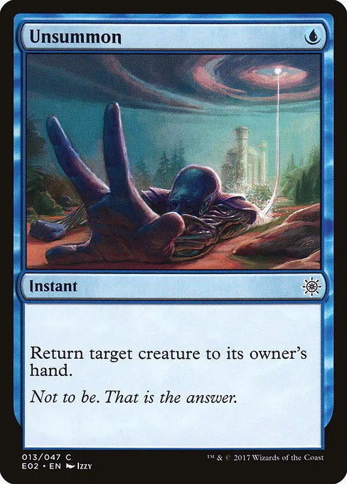 Unsummon · Explorers of Ixalan 13/48