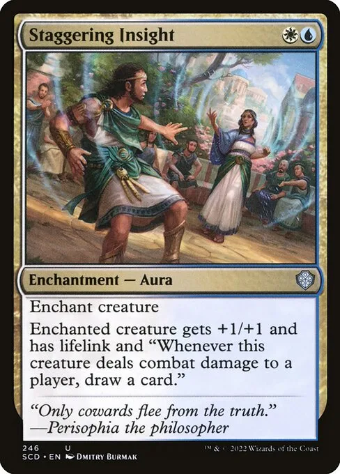 Staggering Insight · Starter Commander Decks 246/352