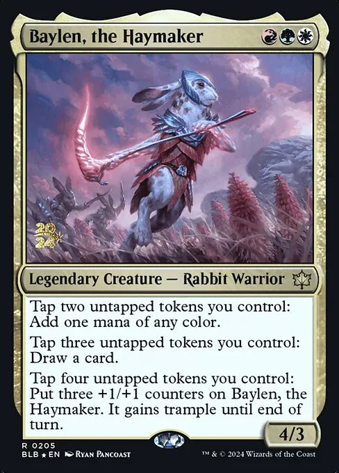 Baylen, the Haymaker · Bloomburrow Promos 205s/160