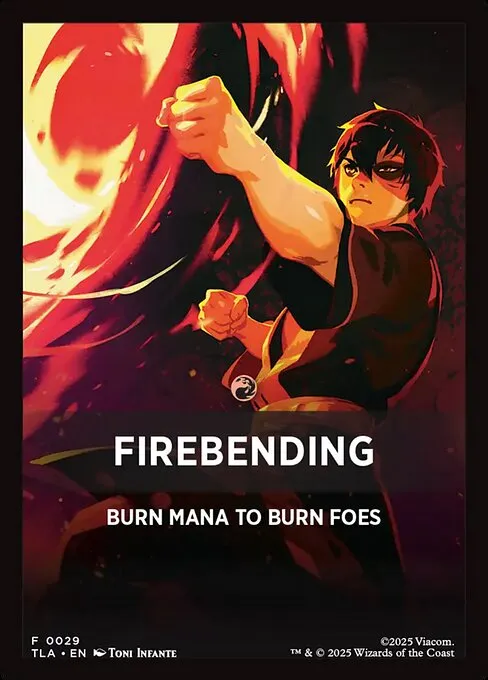 Firebending · Avatar: The Last Airbender Jumpstart Front Cards 29/46