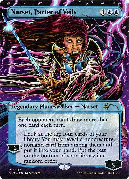 Narset, Parter of Veils · Secret Lair Drop 2397/2547