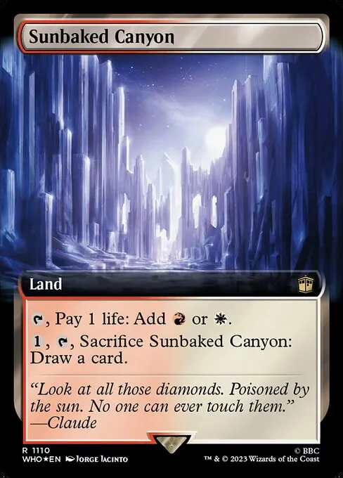 Sunbaked Canyon · Doctor Who 1110/1178