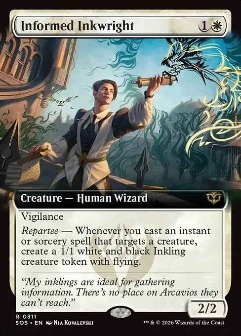 Informed Inkwright · Secrets of Strixhaven 311/368