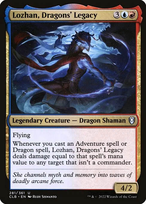 Lozhan, Dragons' Legacy · Commander Legends: Battle for Baldur's Gate 281/936