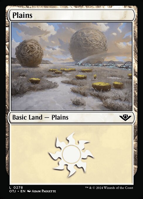 Plains · Outlaws of Thunder Junction 278/374