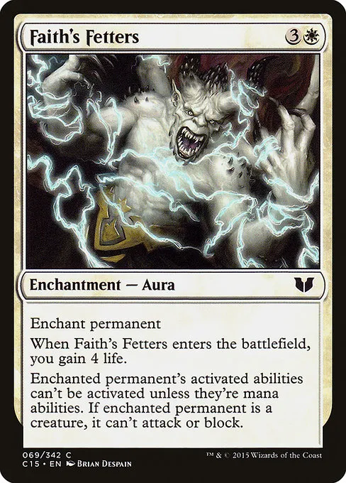 Faith's Fetters · Commander 2015 69/342