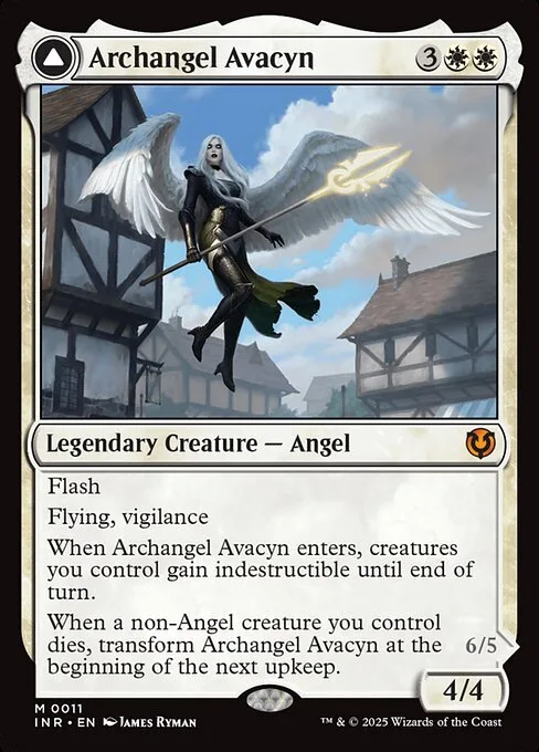 Archangel Avacyn // Avacyn, the Purifier · Innistrad Remastered 11/495