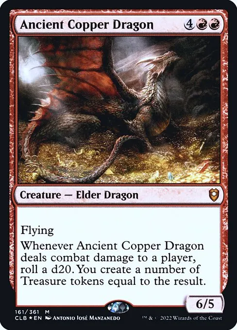 Ancient Copper Dragon · Battle for Baldur's Gate Promos 161s/104