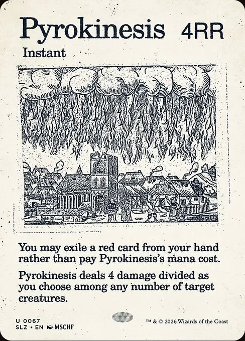 Pyrokinesis · The Zeta Set 67/21