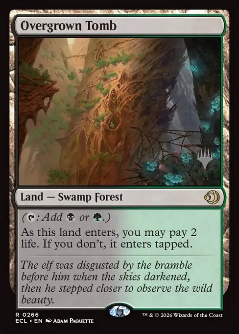 Overgrown Tomb · Lorwyn Eclipsed Promos 266p/87