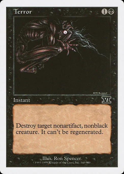 Terror · Classic Sixth Edition 160/351