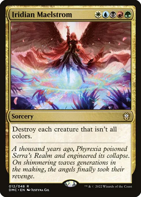 Iridian Maelstrom · Dominaria United Commander 12/240
