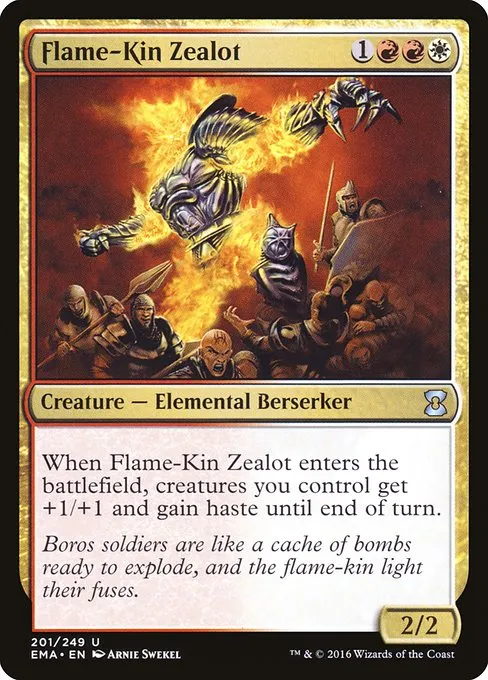 Flame-Kin Zealot · Eternal Masters 201/249