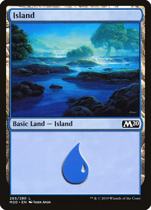 Island · Core Set 2020 265/346