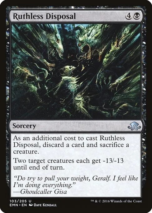 Ruthless Disposal · Eldritch Moon 103/208