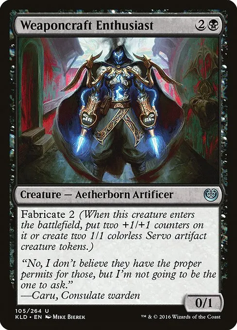 Weaponcraft Enthusiast · Kaladesh 105/278