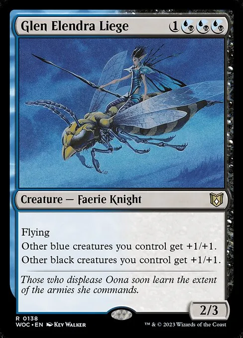 Glen Elendra Liege · Wilds of Eldraine Commander 138/173