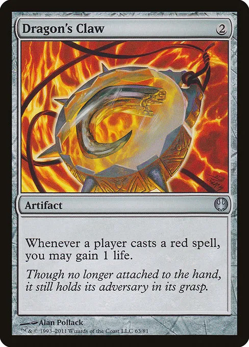 Dragon's Claw · Duel Decks: Knights vs. Dragons 63/81