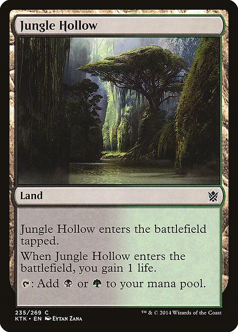 Jungle Hollow · Khans of Tarkir 235/293