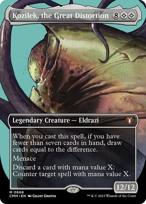 Kozilek, the Great Distortion · Commander Masters 668/1067