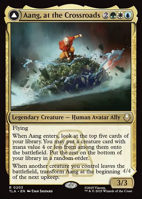 Aang, at the Crossroads // Aang, Destined Savior · Avatar: The Last Airbender 203/394