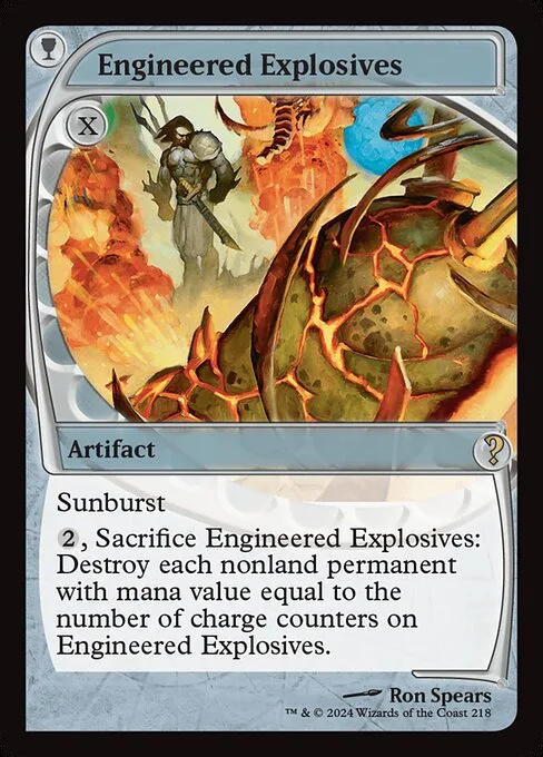 Engineered Explosives · Mystery Booster 2 218/385