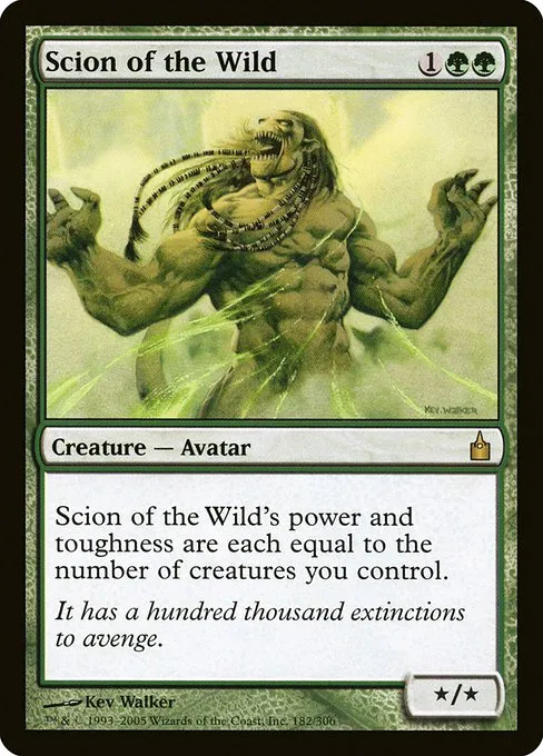 Scion of the Wild · Ravnica: City of Guilds 182/306