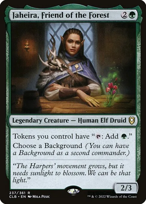 Jaheira, Friend of the Forest · Commander Legends: Battle for Baldur's Gate 237/936