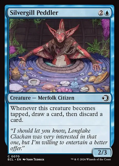 Silvergill Peddler · Lorwyn Eclipsed 70/408