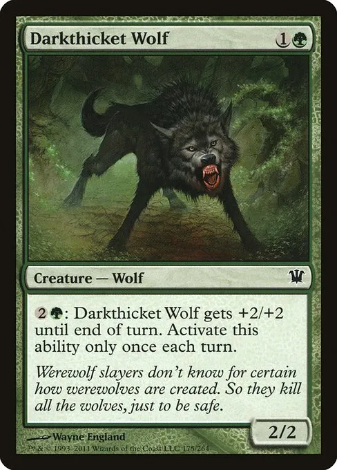 Darkthicket Wolf · Innistrad 175/264