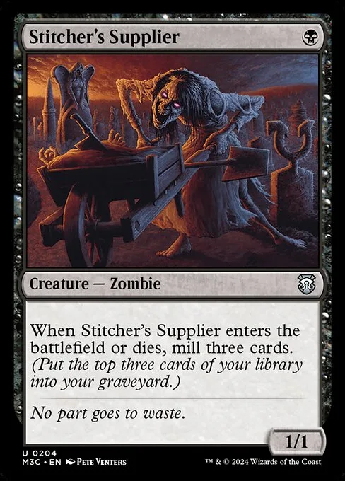 Stitcher's Supplier · Modern Horizons 3 Commander 204/398