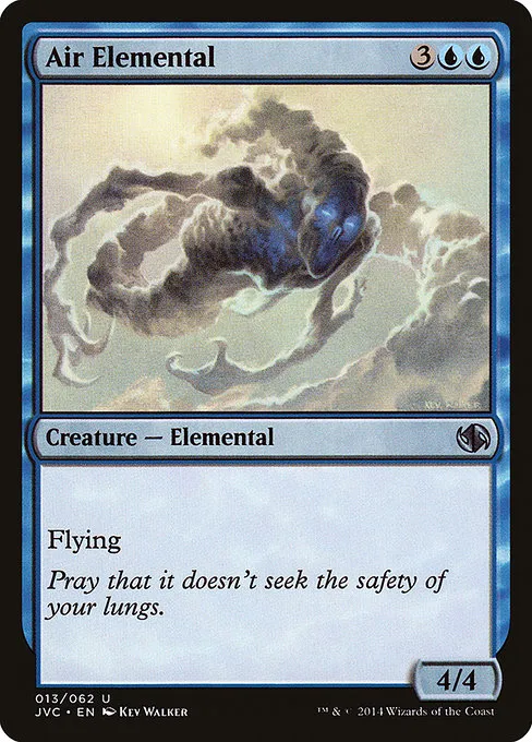 Air Elemental · Duel Decks Anthology: Jace vs. Chandra 13/62
