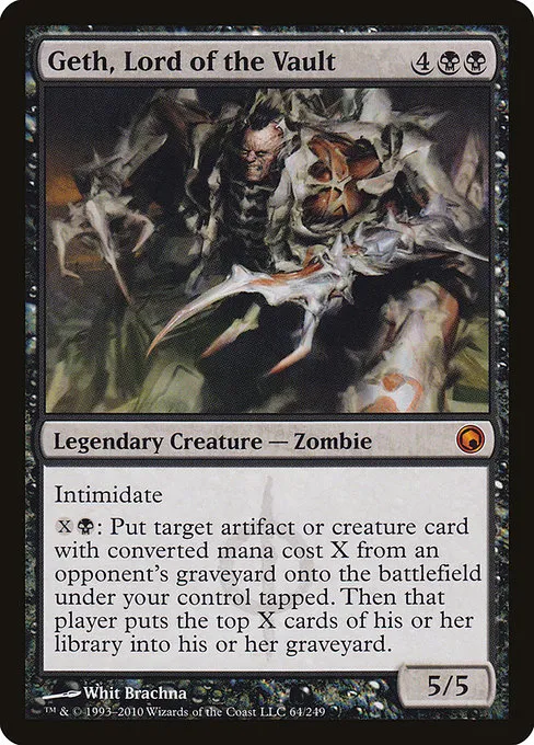 Geth, Lord of the Vault · Scars of Mirrodin 64/249