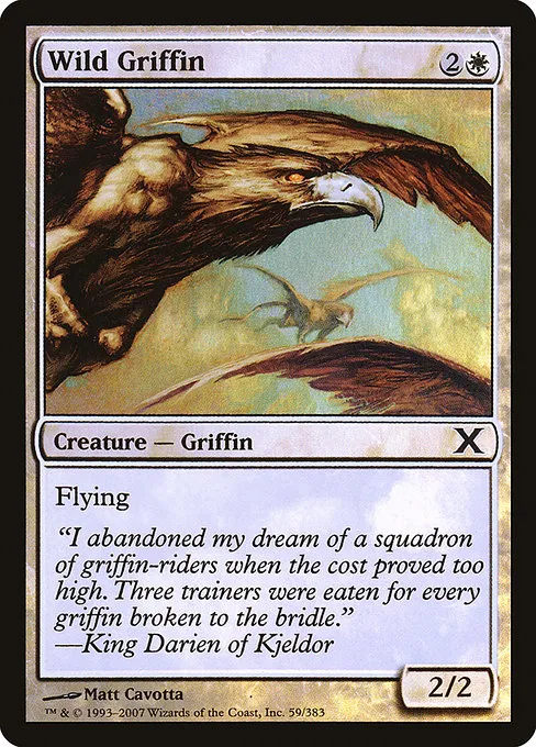 Wild Griffin · Tenth Edition 59★/510