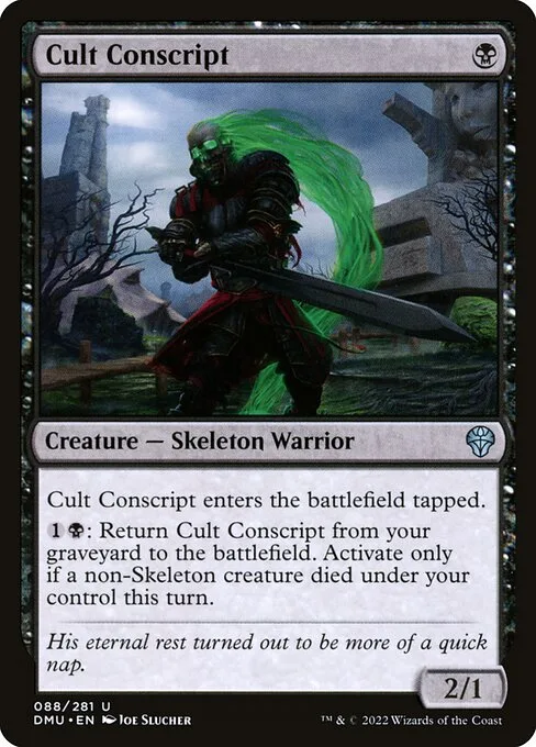 Cult Conscript · Dominaria United 88/453