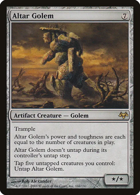 Altar Golem · Eventide 166/180