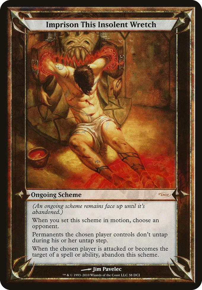 Imprison This Insolent Wretch · DCI Promos 58/80