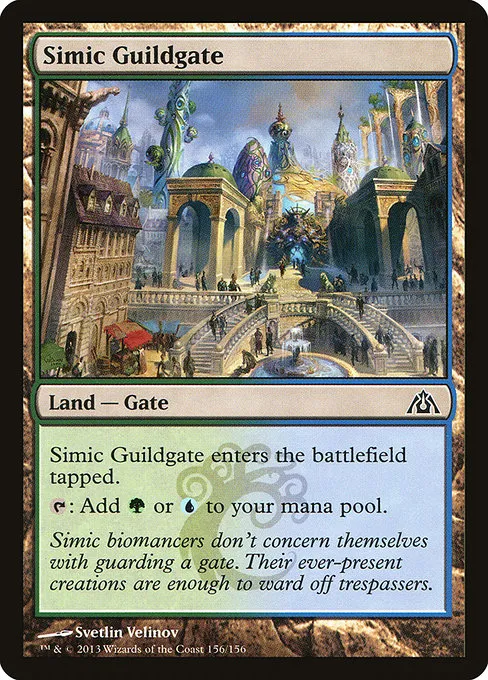 Simic Guildgate · Dragon's Maze 156/156