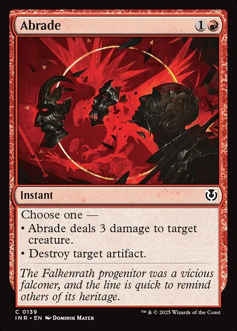 Abrade · Innistrad Remastered 139/495