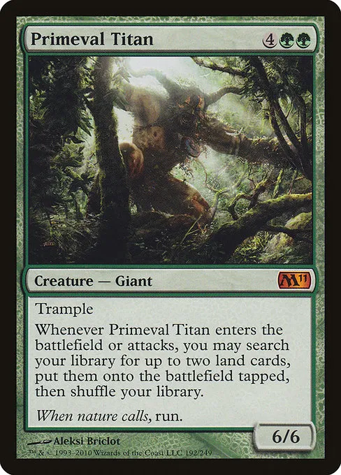 Primeval Titan · Magic 2011 192/249
