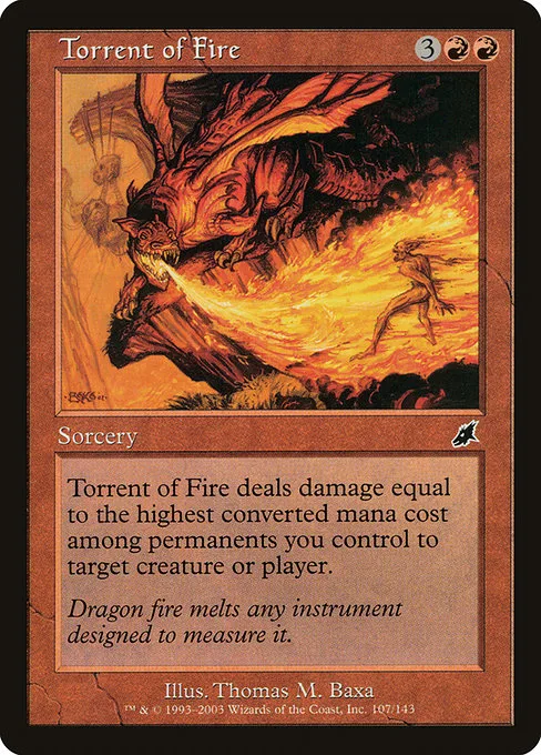 Torrent of Fire · Scourge 107/143