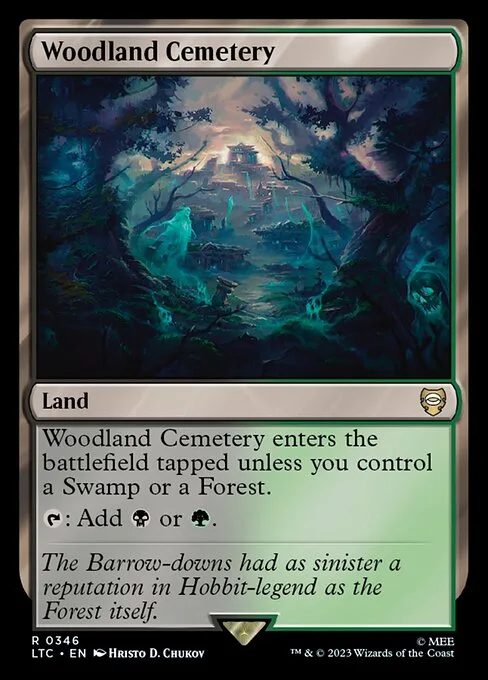 Woodland Cemetery · Tales of Middle-earth Commander 346/591