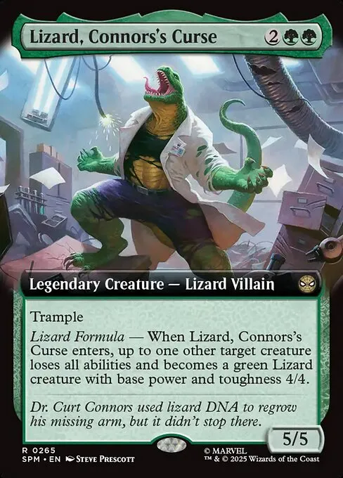 Lizard, Connors's Curse · Marvel's Spider-Man 265/286