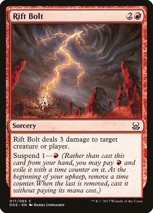 Rift Bolt · Duel Decks: Mind vs. Might 17/65