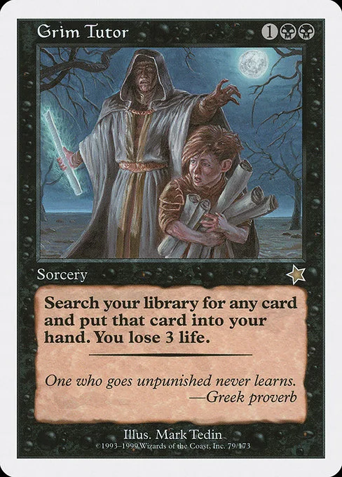Grim Tutor · Starter 1999 79/173
