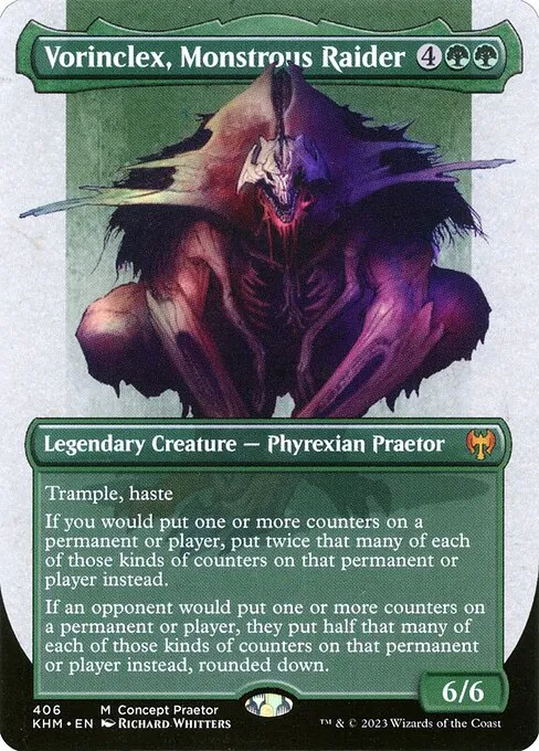 Vorinclex, Monstrous Raider · Kaldheim 406/425